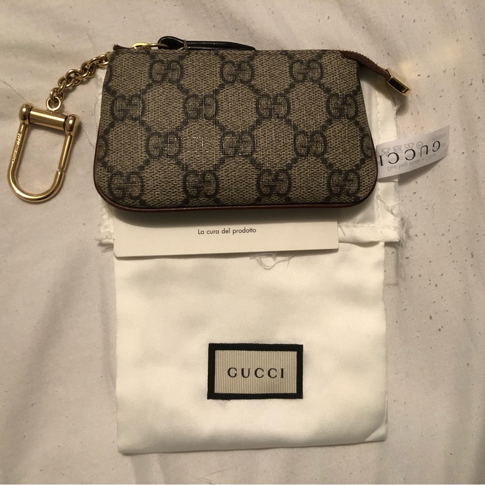Gucci GG Supreme Key Pouch